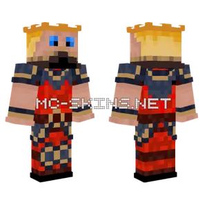 Gladiator King Minecraft skin