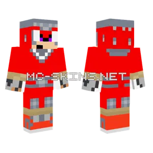 Gladiator Knuckles Minecraft skin