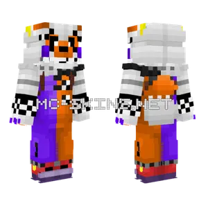 Glam Rock Lolbit Minecraft skin