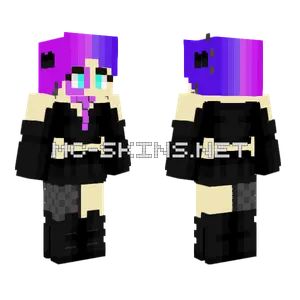 Glamrock Amira Minecraft skin