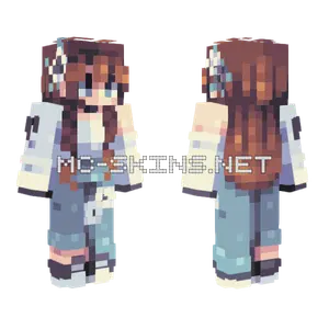 Glass Heart Remake Minecraft skin