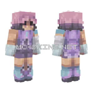 Glimmer Girl Minecraft skin
