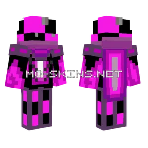 Glitched Warrior Box Minecraft skin