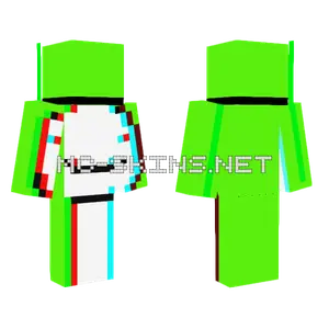 Glitching Dream Minecraft skin