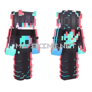 Glitchxion Skin Minecraft skin