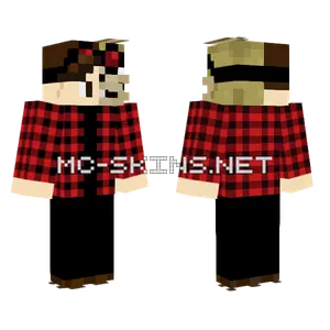 Glitchy Goggles Boy Minecraft skin