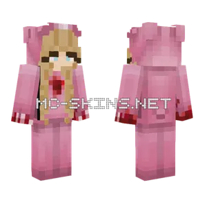 Gloomy Bear Minecraft skin