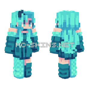 Glow Kat FS Minecraft skin