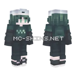 Glow Squid Fluorescence Minecraft skin