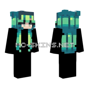 Glow Squid HB Minecraft skin