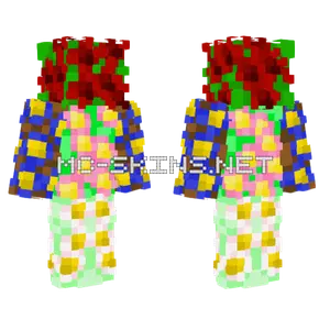 God Made The Flowers Minecraft skin