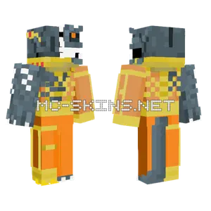 Godzilla Abomination Test Subject Minecraft skin