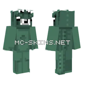 Godzilla Suit Minecraft skin