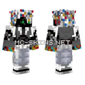 Gogeta Blue Minecraft skin
