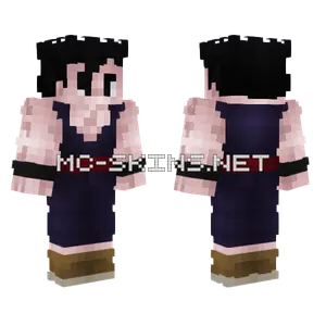 Gohan Minecraft skin