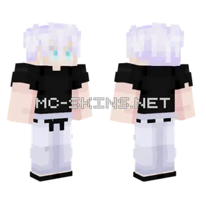 Gojo Minecraft skin