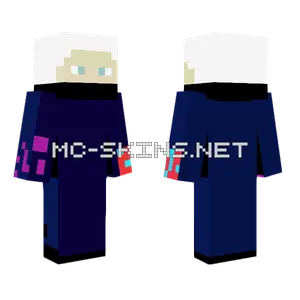Gojo Minecraft skin