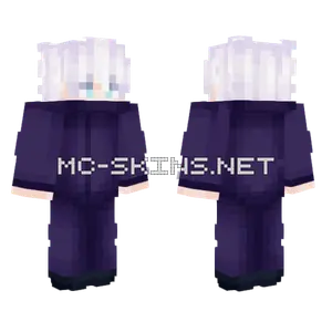 Gojo Minecraft skin