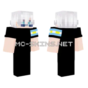 Gojo Argentino Minecraft skin