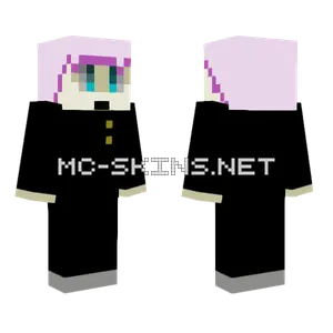 Gojo Cat Girl Minecraft skin