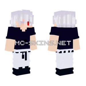 Gojo Outfit Ace Minecraft skin