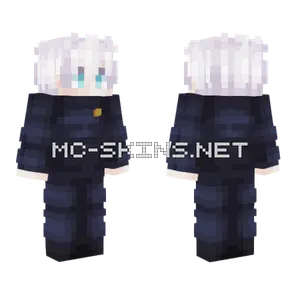 Gojo Satoru Minecraft skin