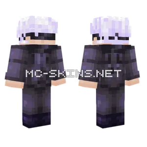 Gojo Satoru Minecraft skin