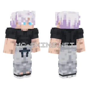 Gojo Shinjuku Minecraft skin