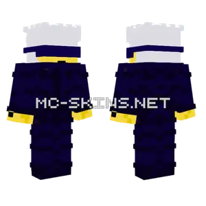 Gojo White Hat Minecraft skin