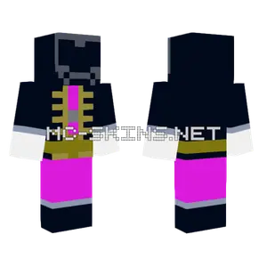 Gokaiger Black Suit Minecraft skin