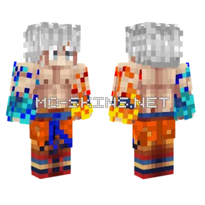 Goku Minecraft skin