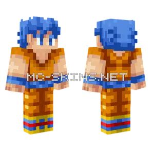 Goku Evo Minecraft skin
