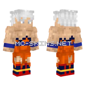Goku Mastered Ultra Instinct 2 Minecraft skin