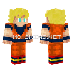 Goku SJ1 Minecraft skin