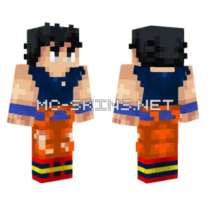 Goku Skin Minecraft skin