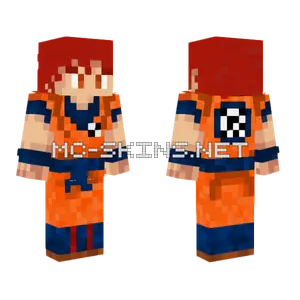 Goku Slim Minecraft skin