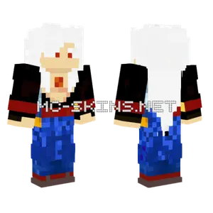 Goku SSJ6 Minecraft skin