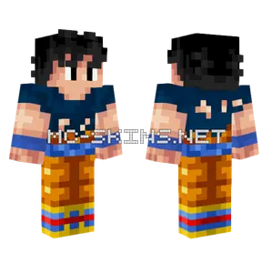 Goku Ultra Instinct Minecraft skin
