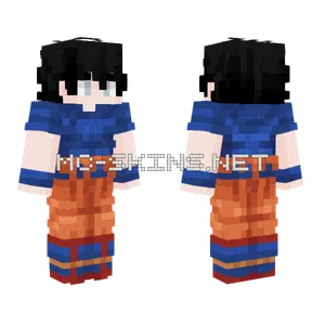 Goku Ultra Instinct Omen Minecraft skin