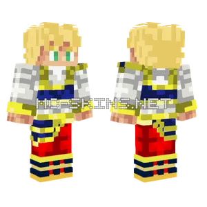 Goku Yardrat Super Saiyan Minecraft skin