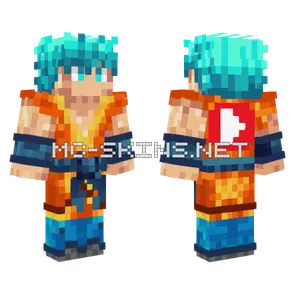 Goku YT Minecraft skin