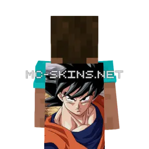Gokuu Son cape, outside and lining