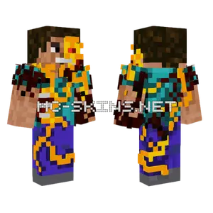 Gold Fella Minecraft skin