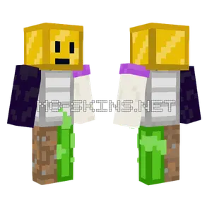 Gold Hybrid Skin Minecraft skin