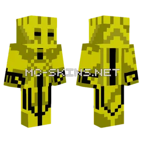 Gold Warrior Minecraft skin