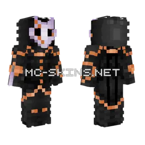 Golden Clown With Coat Minecraft skin