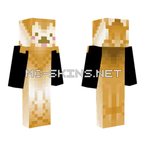 Golden Doggy Minecraft skin