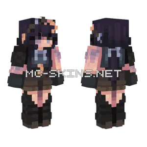 Golden Moon Persona Minecraft skin