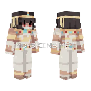 Golden Mummy Minecraft skin