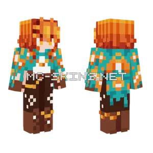Orange Glazed Terracotta